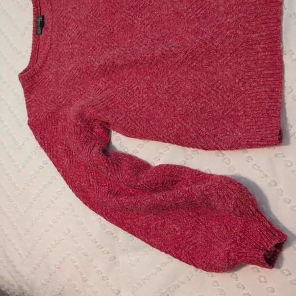 Wonderly Raspberry Crew Neck Sweater - Picture 2 of 7